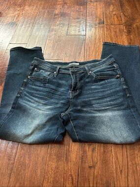 Dark Wash Men’s Jeans - Classic Stretch Denim
